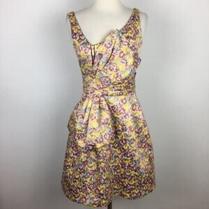 Zac Posen for Target Floral Brocade Dress size 3